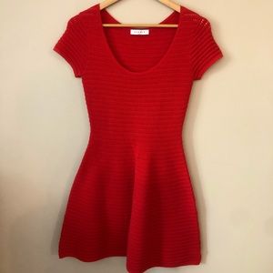 Sandro Ribbed Knot Dress (US size S, FR size 1)